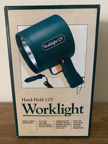 Hand held 12v work light - hand,