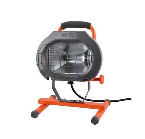 Hdx 600 watt halogen portable - 600-watt,