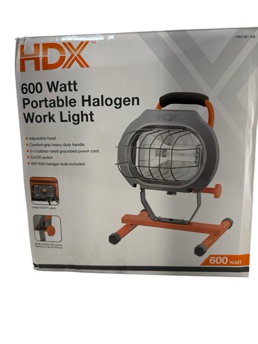 Hdx 600 watt halogen portable - 600,