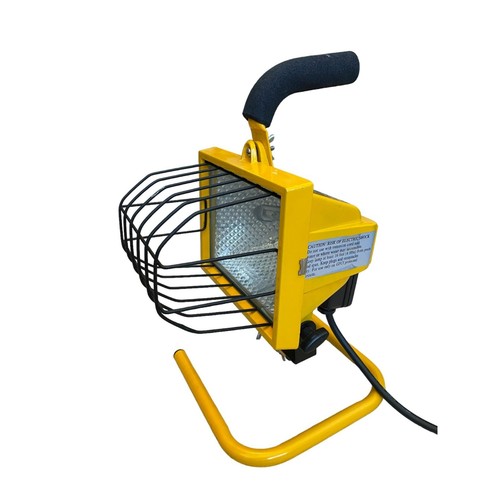 Portable halogen work light - halogen,
