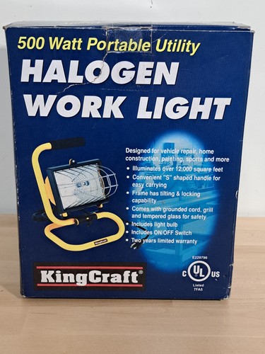 King craft halogen - halogen, work