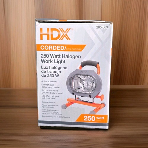 Hdx corded 250 watt halogen - watt,