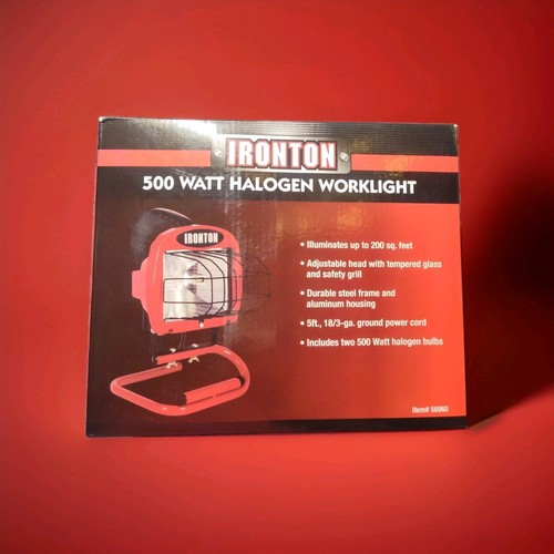 Ironton 500 watt halogen - ironton,