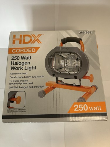Hdx 250 watt portable halogen - 250-watt,